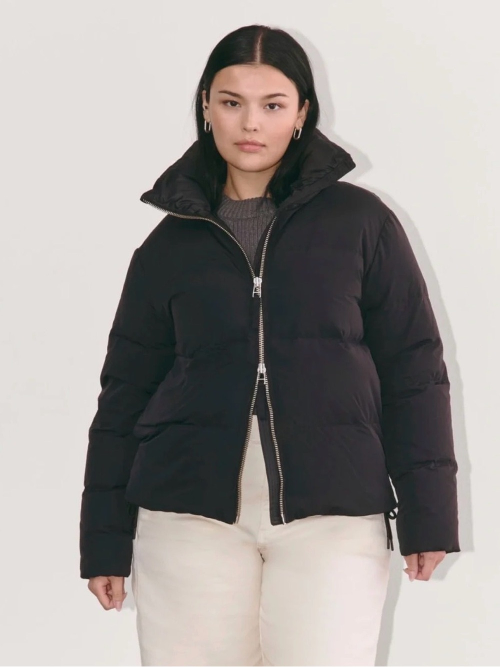 Everlane The Puffer Bomber Black